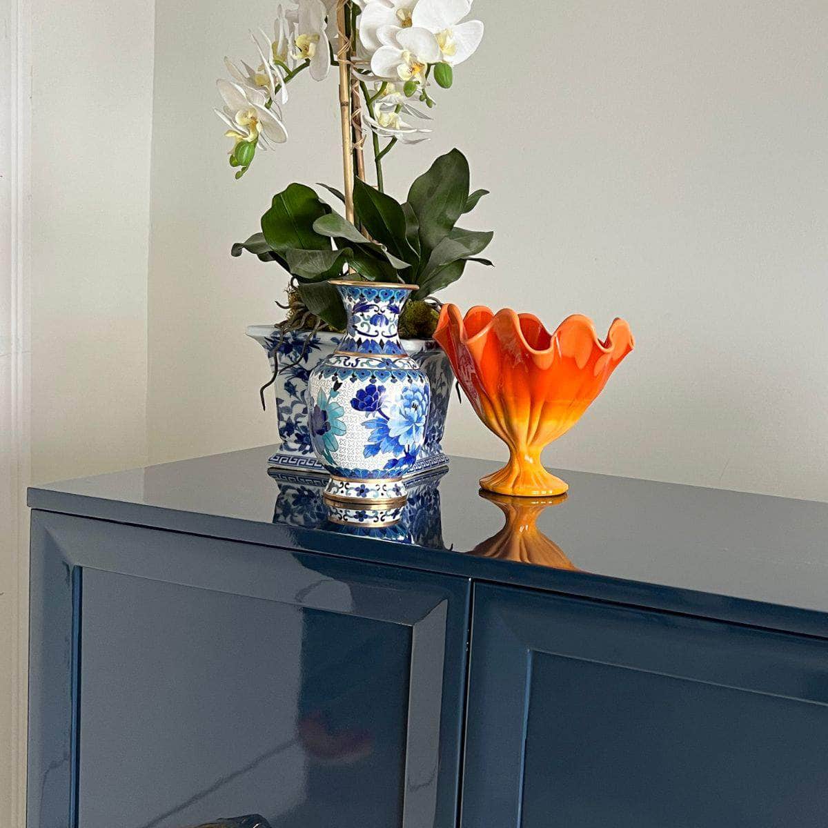 Zane 70” Credenza in Naval | The Resplendent Crow