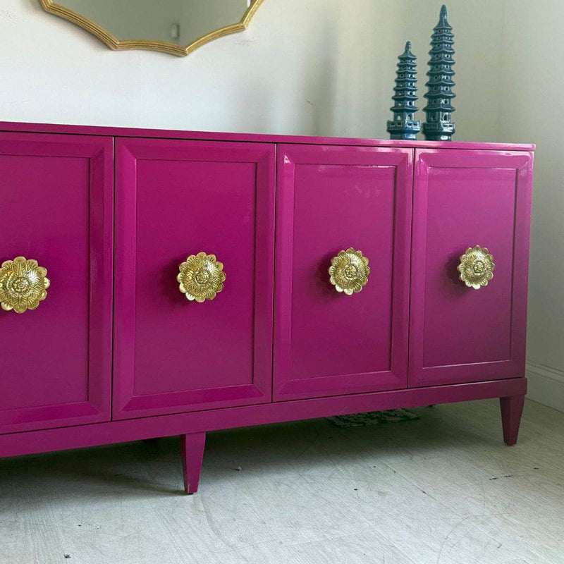 Sideboard Zane 80” Credenza in Sherwin Williams Dynamo - Ready To Ship The Resplendent Crow