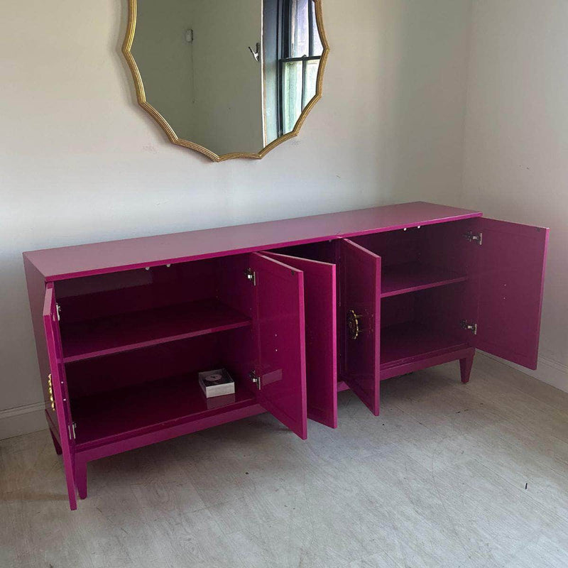 Sideboard Zane 80” Credenza in Sherwin Williams Dynamo - Ready To Ship The Resplendent Crow