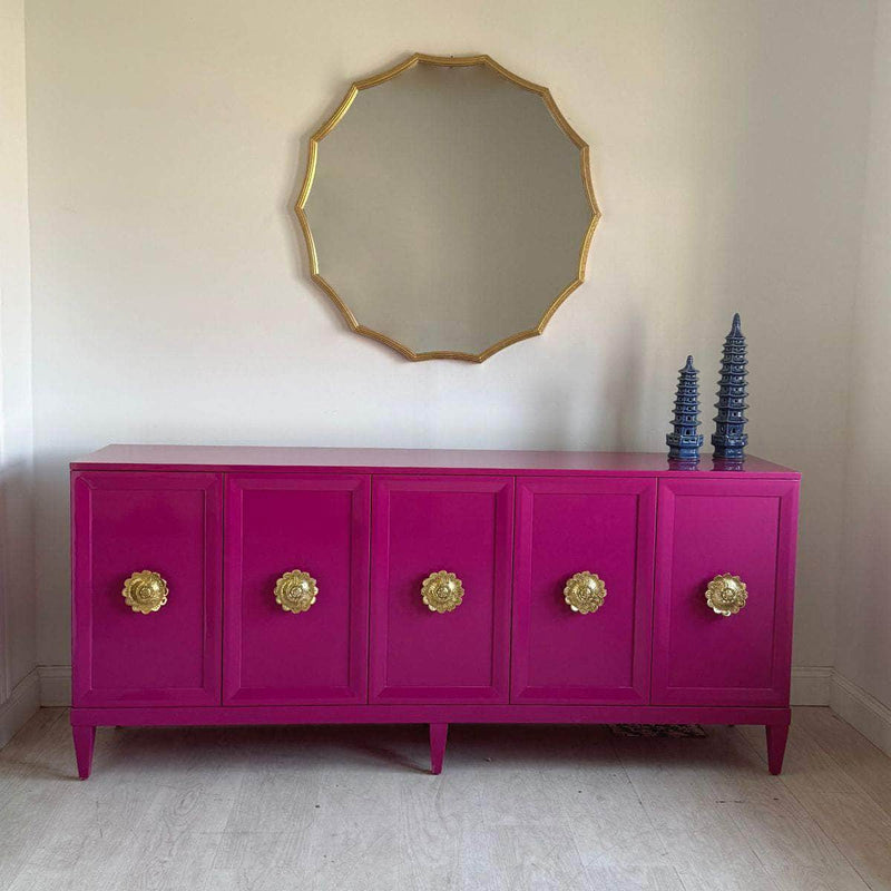 Sideboard Zane 80” Credenza in Sherwin Williams Dynamo - Ready To Ship The Resplendent Crow
