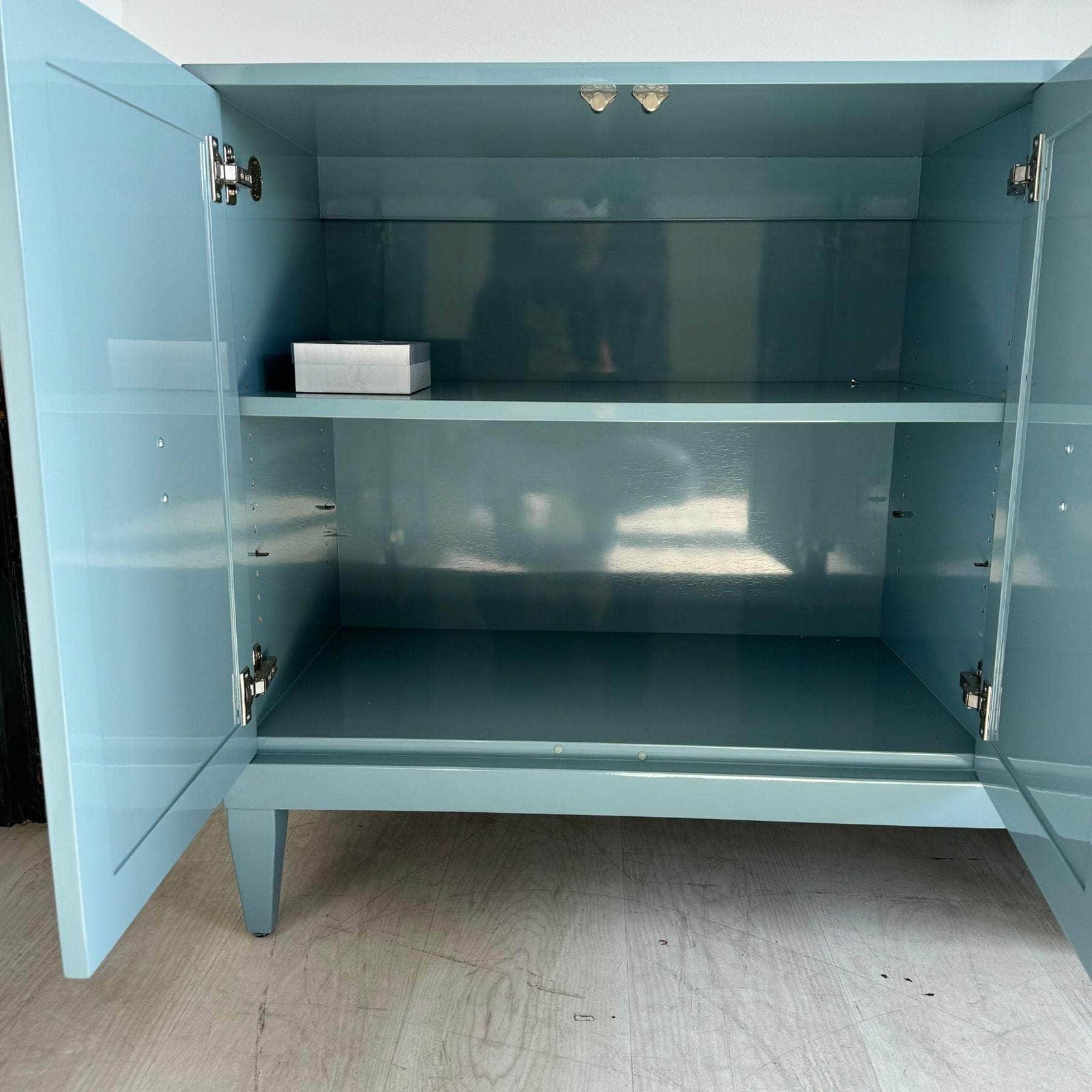 Zane Credenza In Oval Room Blue | The Resplendent Crow