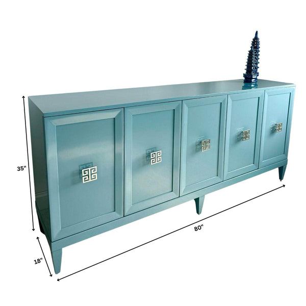 Sideboard Zane Credenza In Oval Room Blue The Resplendent Crow