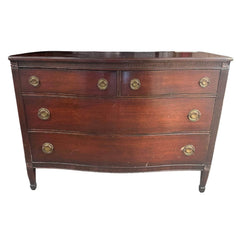 Small Curved Dresser - Custom Lacquered