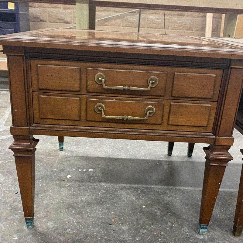 Tables Pair of End Tables - Lacquered The Resplendent Crow
