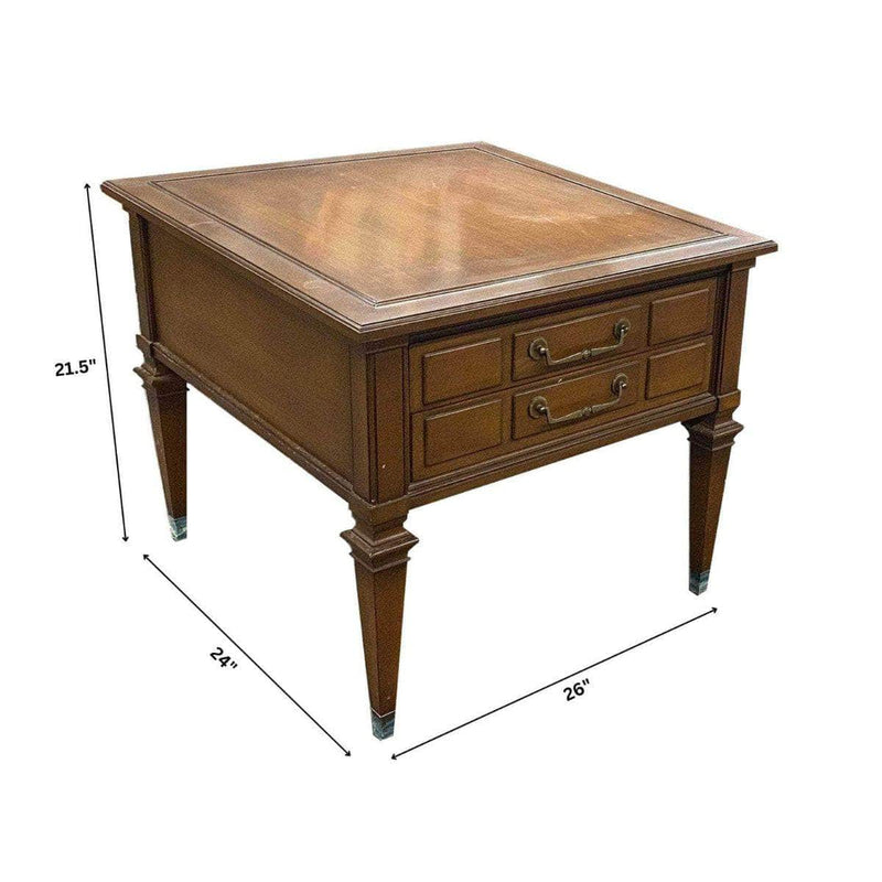 Tables Pair of End Tables - Lacquered The Resplendent Crow