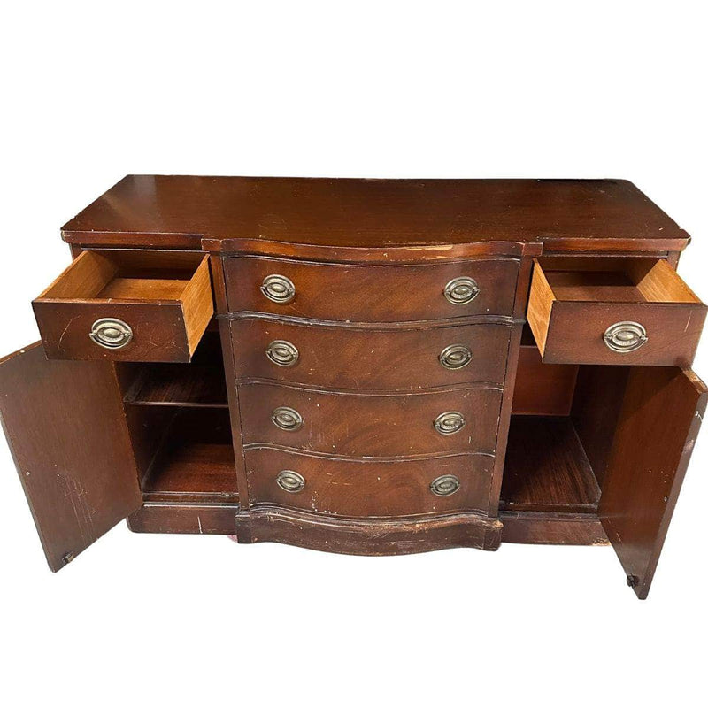 Traditional Buffet - Custom Lacquered The Resplendent Crow