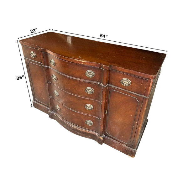 Traditional Buffet - Custom Lacquered The Resplendent Crow