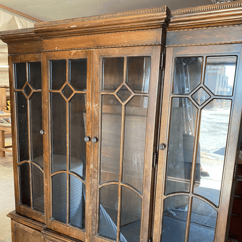 Traditional China Cabinet - Custom Lacquered The Resplendent Home