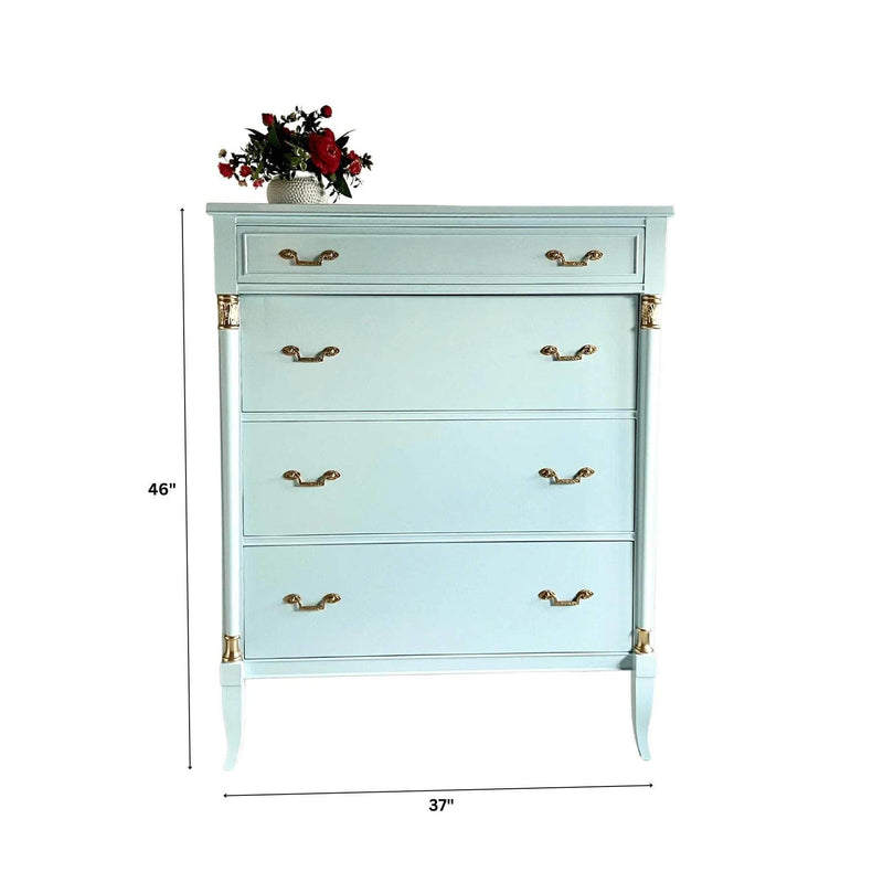 Traditional Tall Dresser - Custom Lacquered | The Resplendent Crow Traditional Tall Dresser - Custom Lacquered | The Resplendent Crow