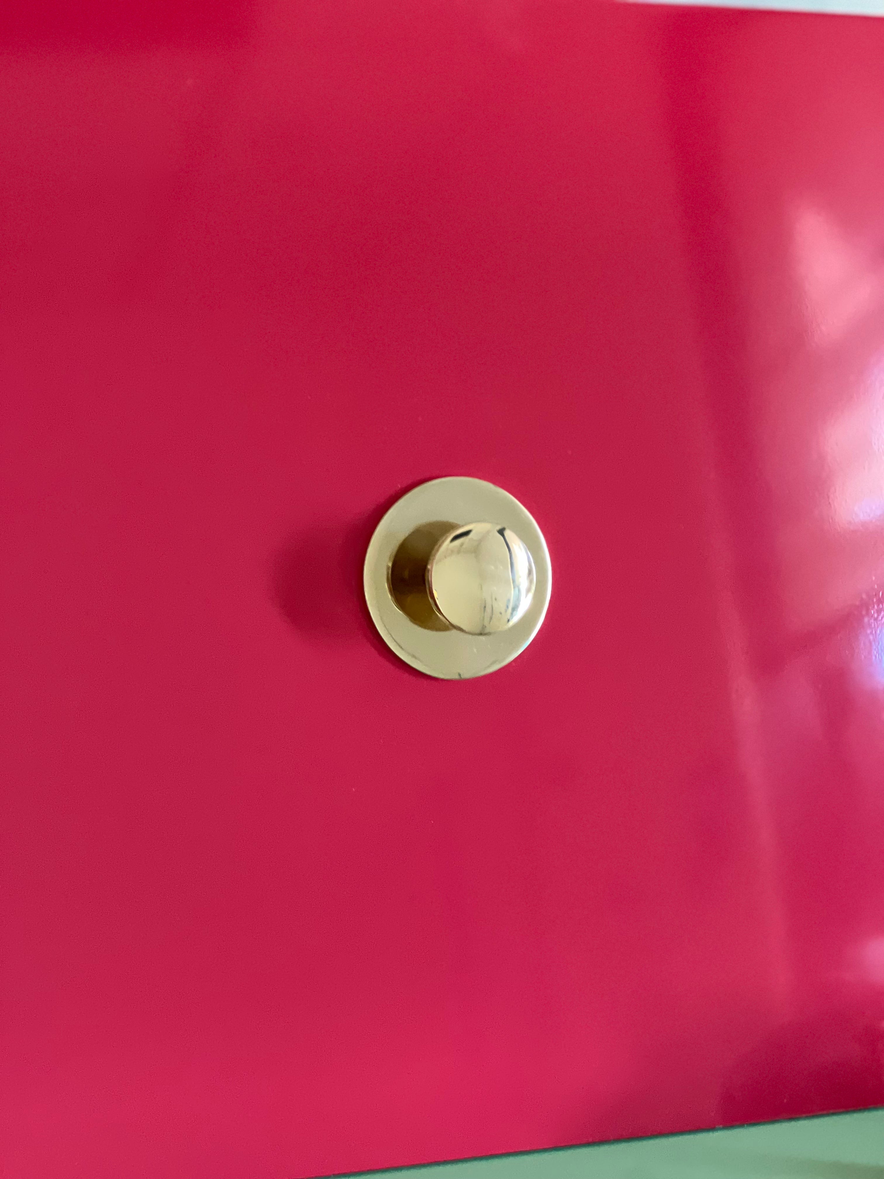 Table Backplate Brass Backplate Round - The Resplendent Crow