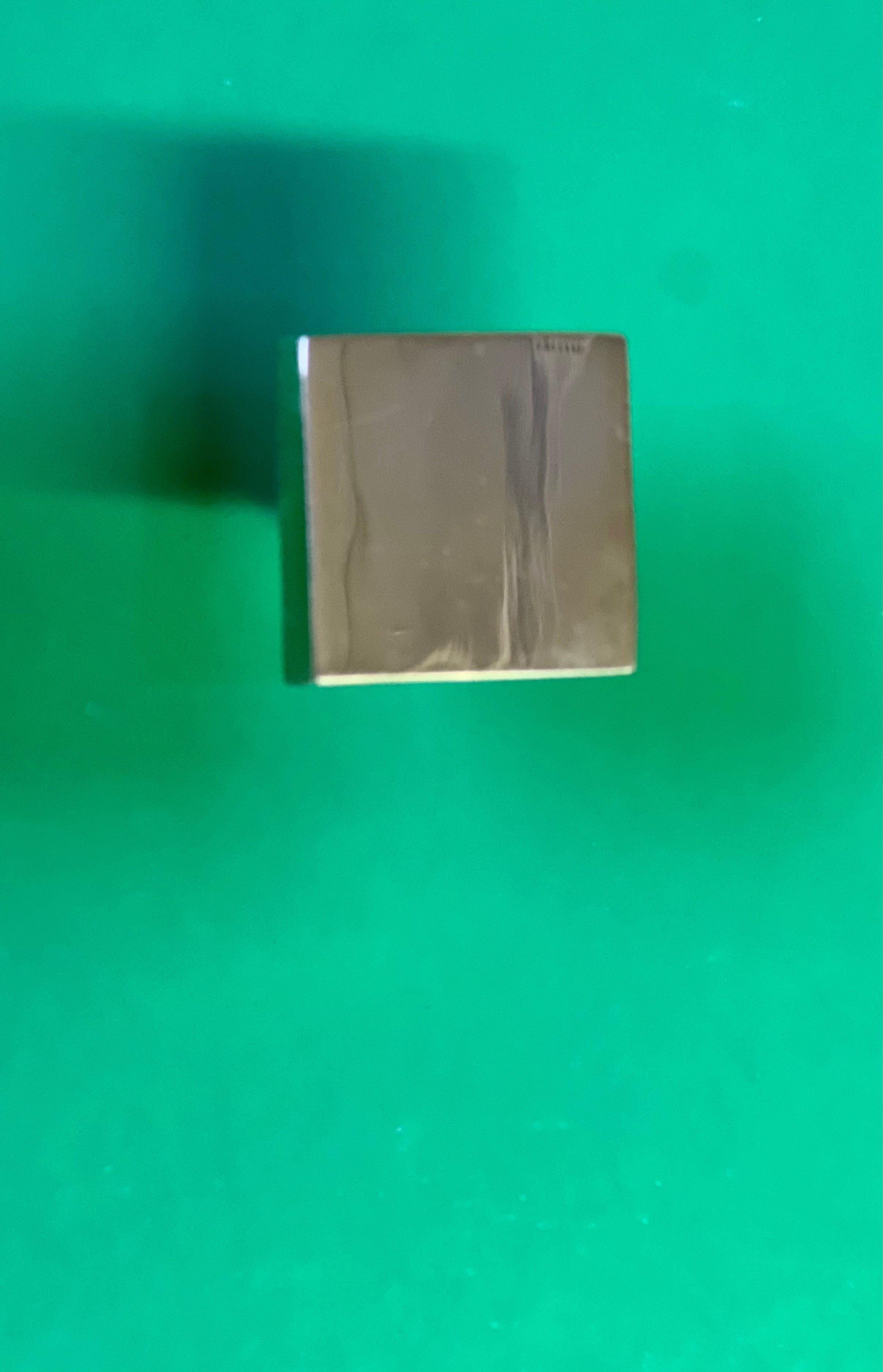 Square Brass Knob The Resplendent Crow