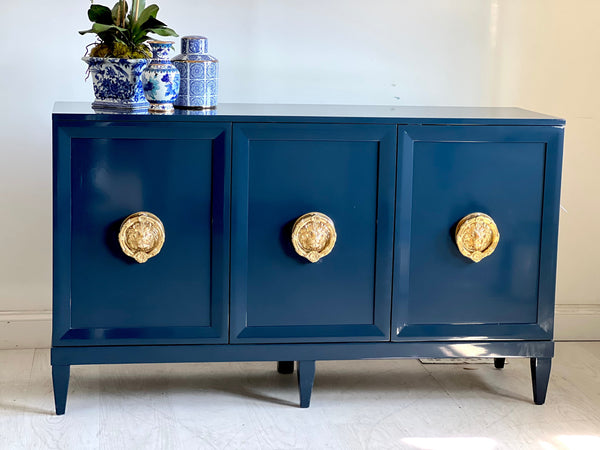 Newly Made Zane 60" Modern Credenza - Custom Lacquered The Resplendent Home