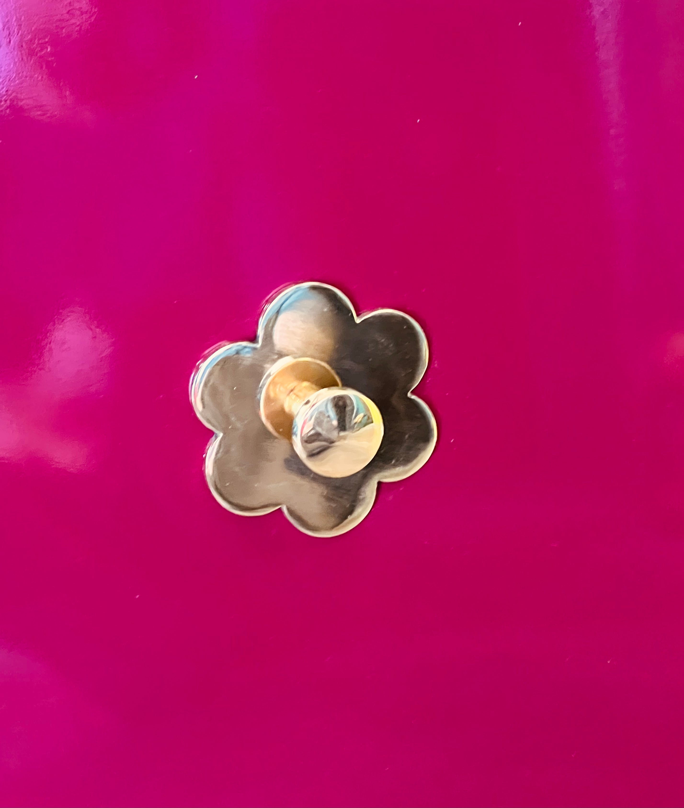 Round Brass Knob The Resplendent Crow