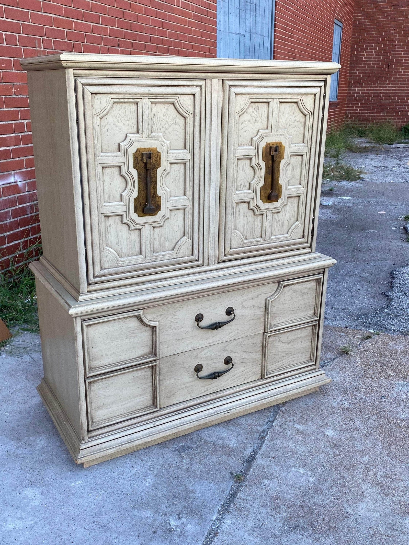 Stanley Tallboy Armoire Lacquered