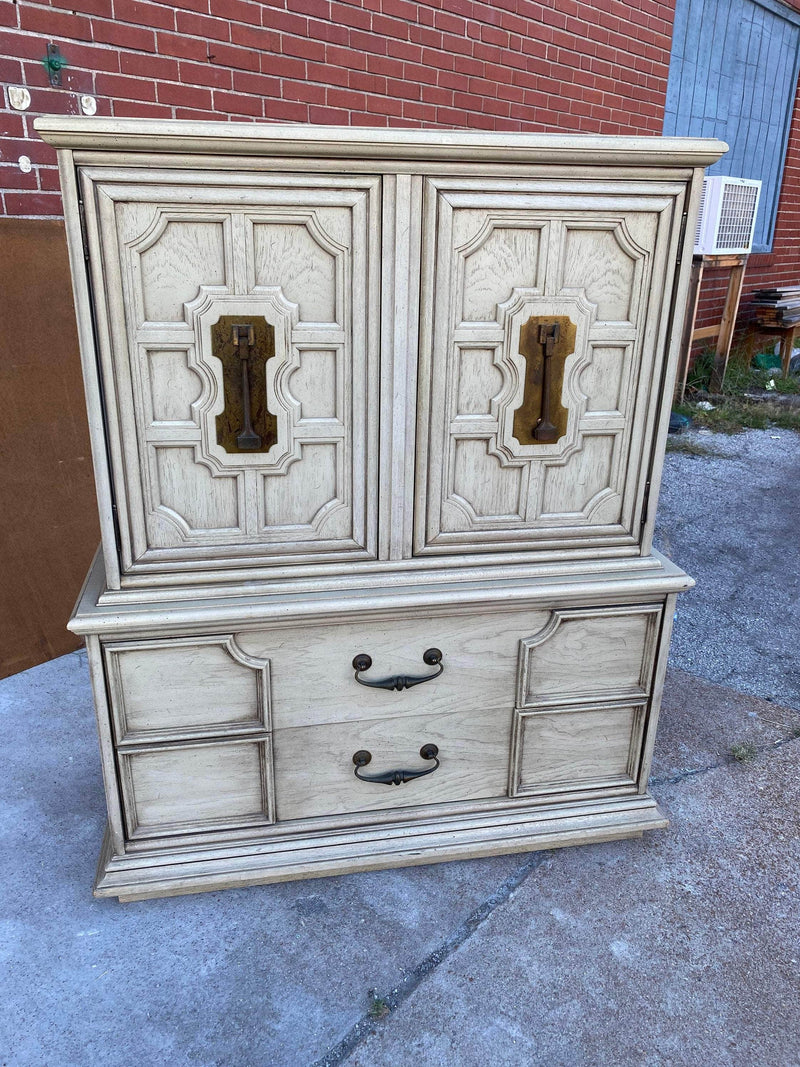 Stanley Tallboy Armoire - Custom Lacquered The Resplendent Home