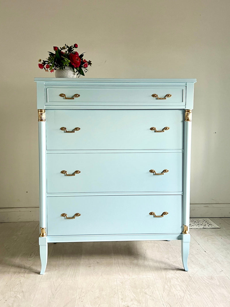 Traditional Tall Dresser - Custom Lacquered | The Resplendent Crow Traditional Tall Dresser - Custom Lacquered | The Resplendent Crow