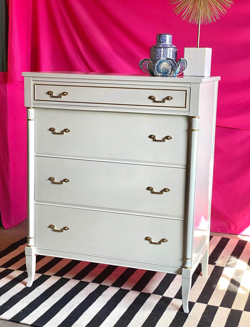 Traditional Tall Dresser - Custom Lacquered Traditional Tall Dresser - Custom Lacquered