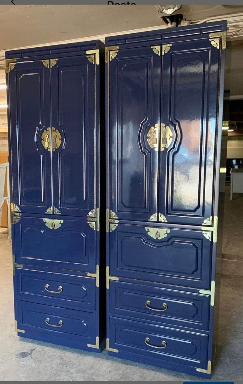 Two Armoires - Custom Lacquer The Resplendent Home
